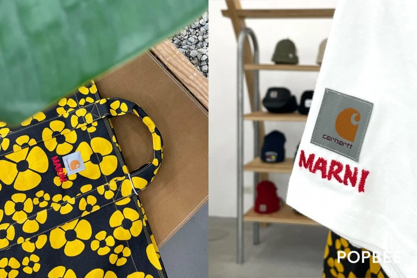 Carhartt WIP Marni collabration unboxing details taiwan info price items