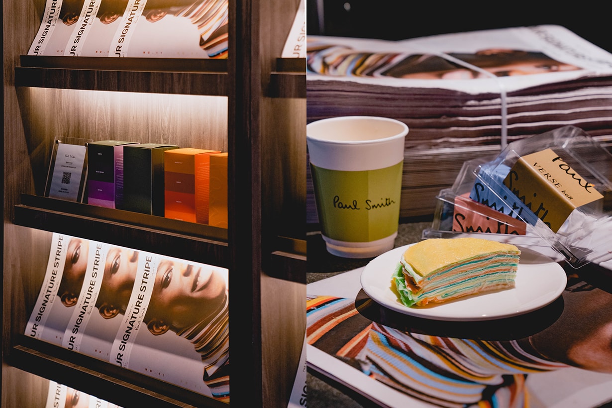 Paul Smith x VERSE baR Stripe Cafe 2023