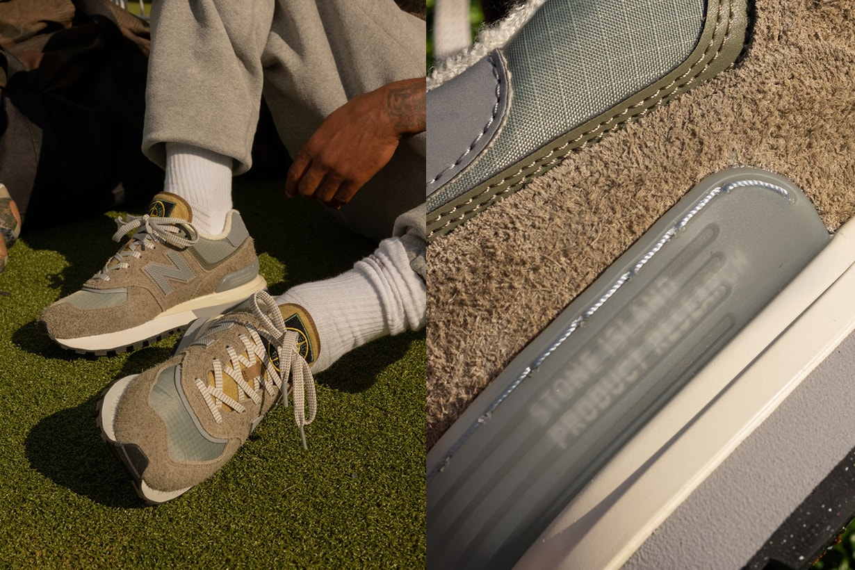 Stone Island x New Balance 574 Legacy release date Collaboration