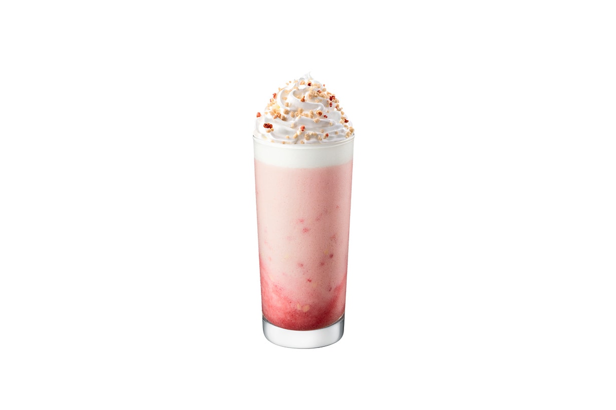 Spring Starbucks Strawberry Season release Frappuccino Matcha Latte