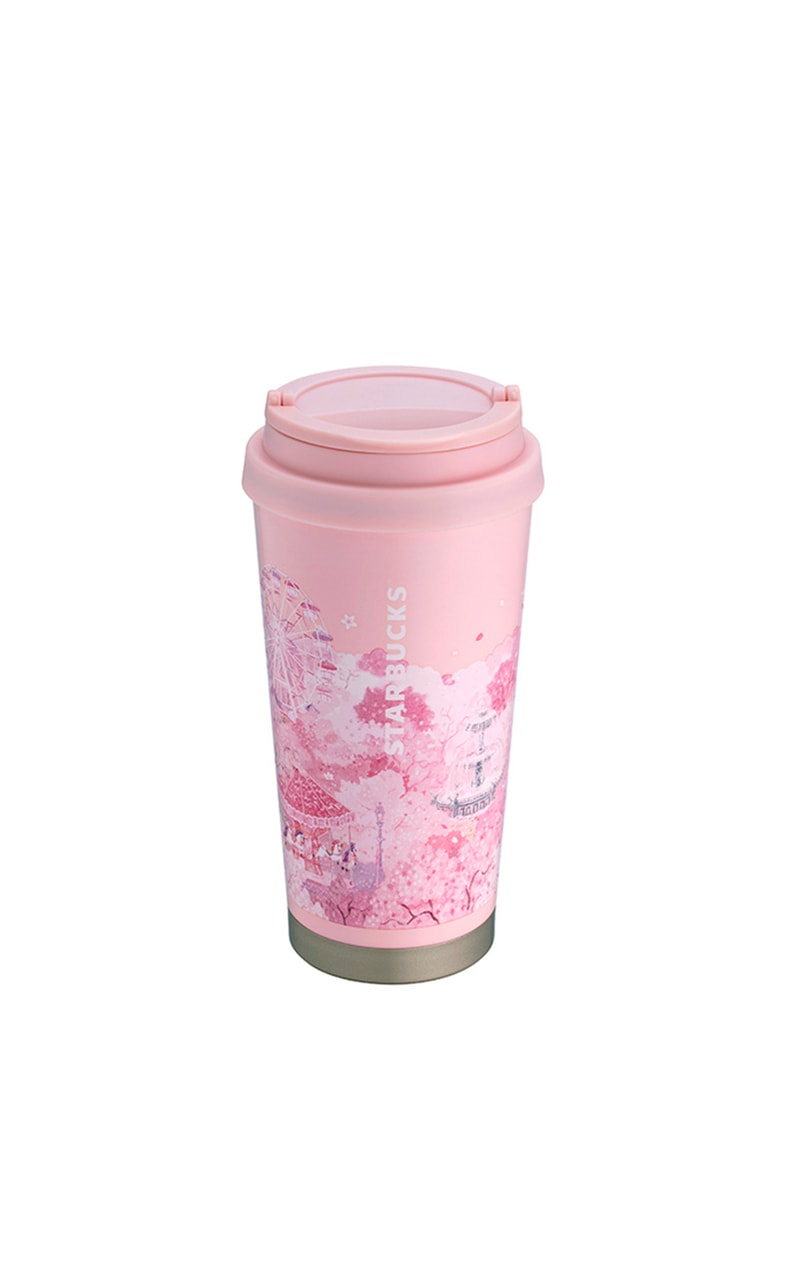 Starbucks Carry Spring with You Cup Vacuum bottle thermos Cherry blossoms sakura