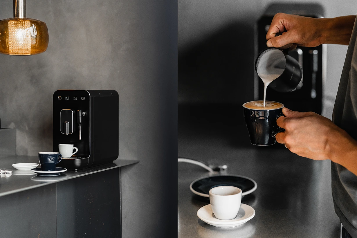 Smeg Coffee Espresso Machine Black release date