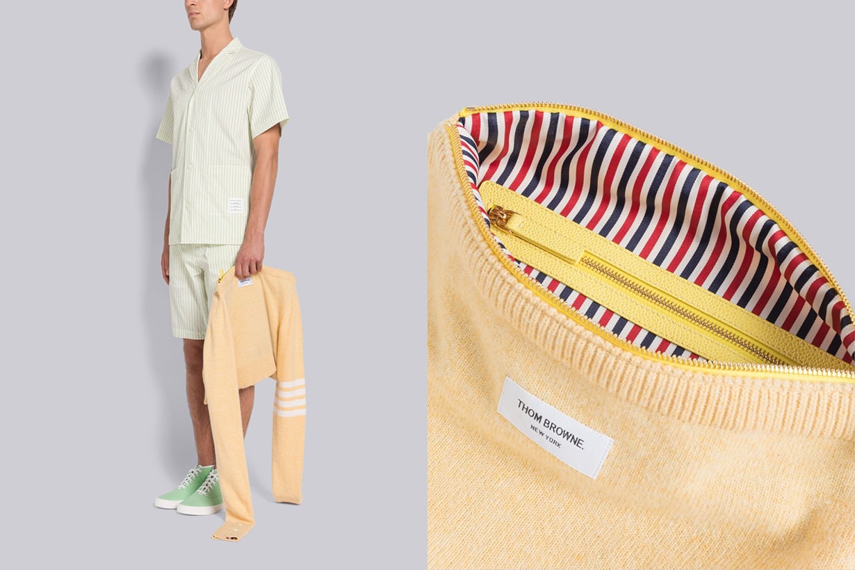 Thom Browne Sweater Neck Shoulder Bag 2023 ss