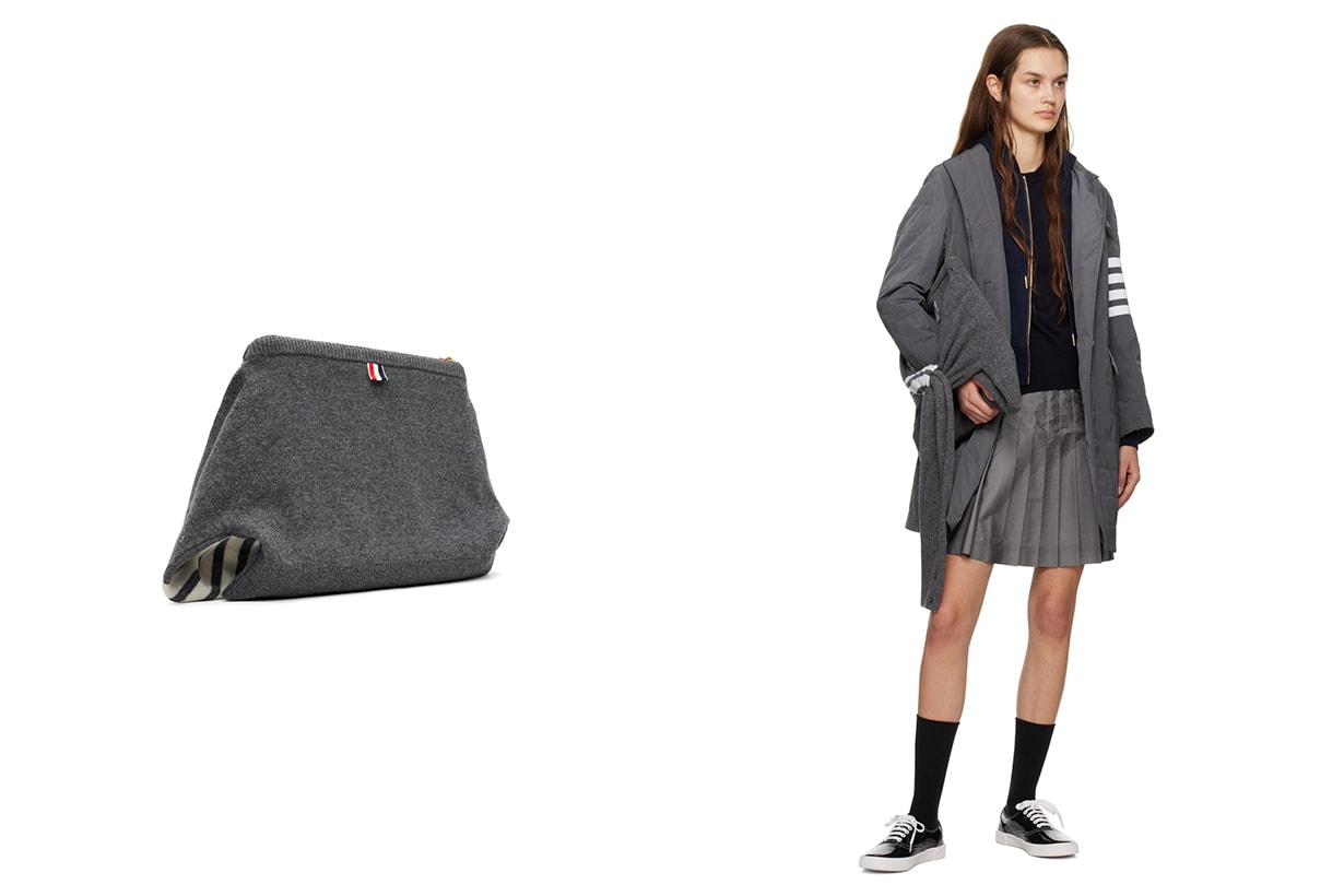 Thom Browne Sweater Neck Shoulder Bag 2023 ss