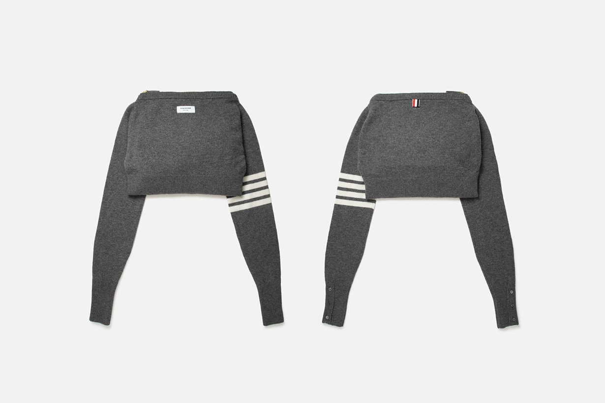 Thom Browne Sweater Neck Shoulder Bag 2023 ss