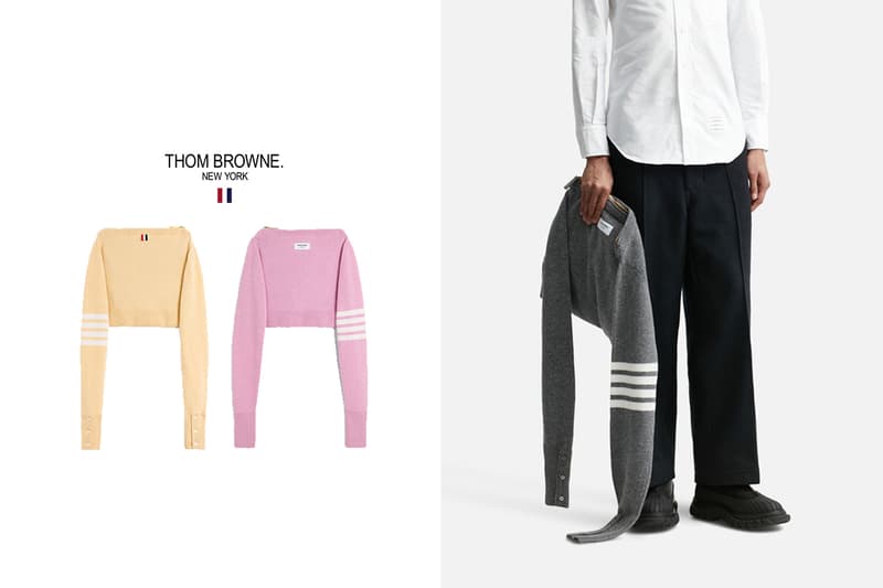 Thom Browne Sweater Neck Shoulder Bag 2023 ss