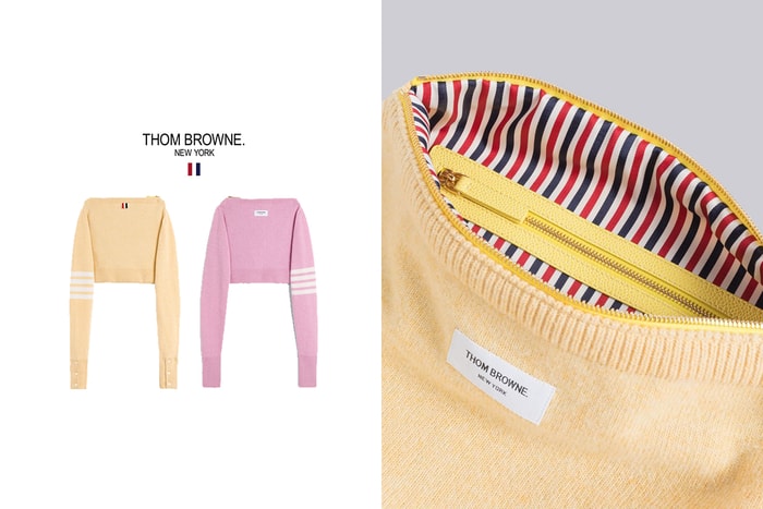 當毛衣變成手袋有多可愛?Thom Browne 這款肩背包惹時髦女生關注!