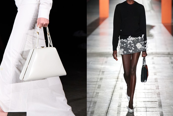 MFW:極簡中藏著浪漫的 Prada 2023 FW,化身柔美又率性的上班女郎!