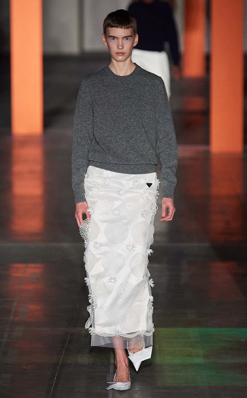 MFW Prada 2023 fw Miuccia Prada Raf Simons