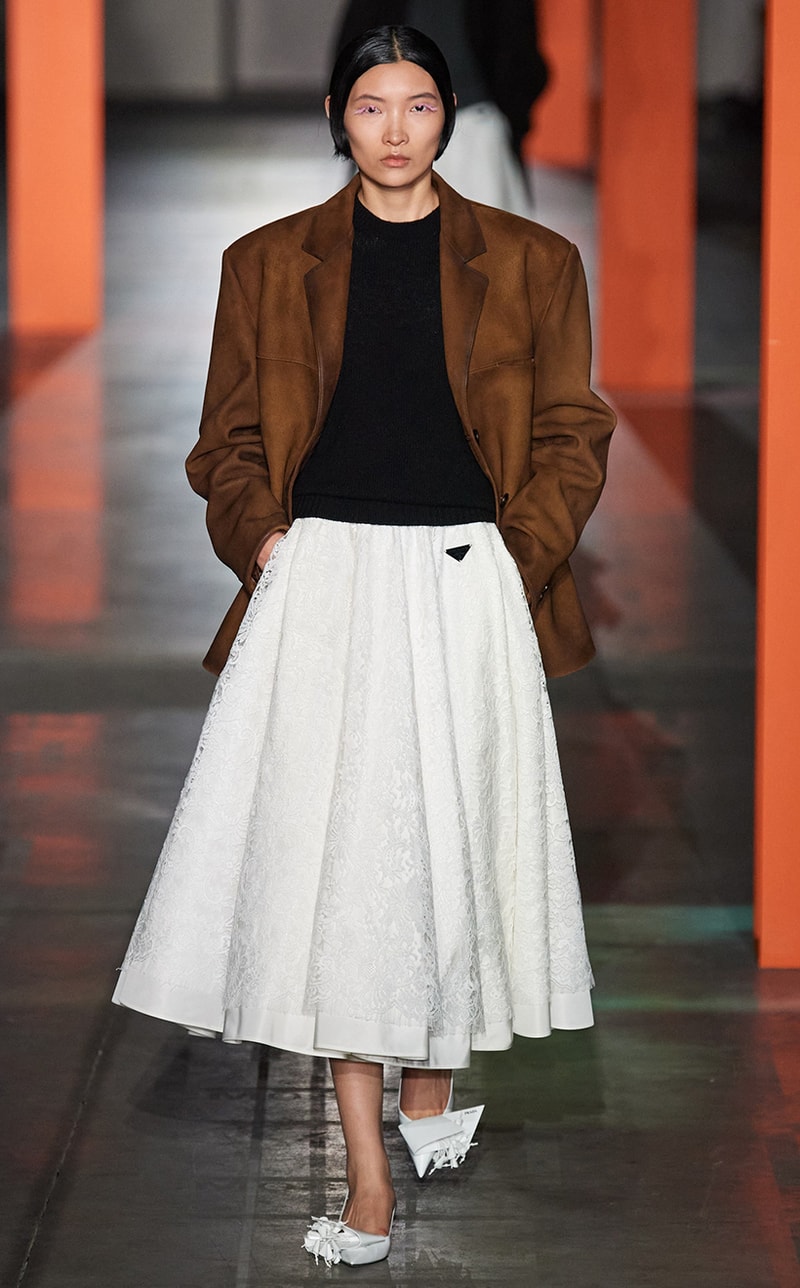 MFW Prada 2023 fw Miuccia Prada Raf Simons