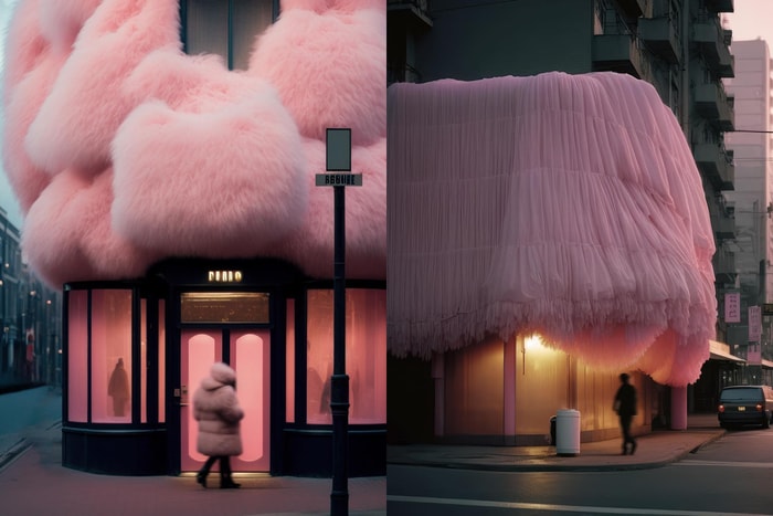 踏進藝術家 Andrés Reisinger 的粉色幻夢，當神秘建築出現在城市街角！