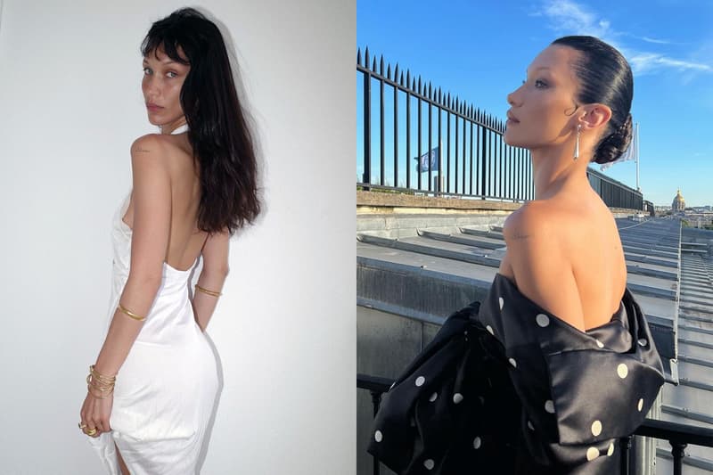 Bella hadid viral hair bun tiktok hairstyles