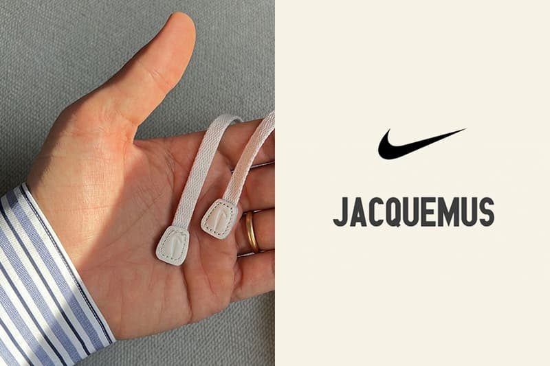 Nike x Jacquemus 第二波聯名:全新極簡高級版的 Air Force 1 即將登場!