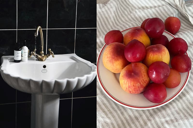 eating oranges in bathroom tiktok trend