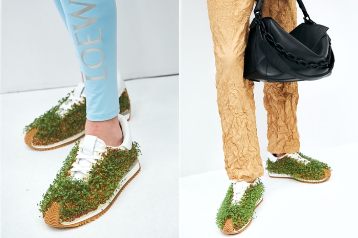 LOEWE「Grass Sneaker」正式登場：再次將 Jonathan Anderson 的天馬行空實體化