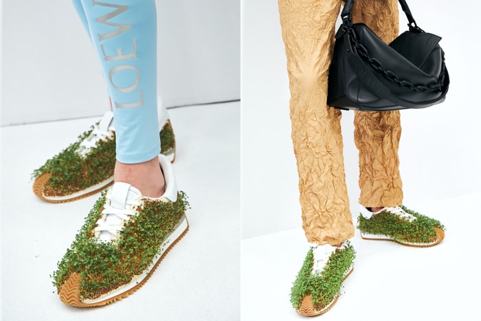 LOEWE「Grass Sneaker」正式登場:再次將 Jonathan Anderson 的天馬行空實體化