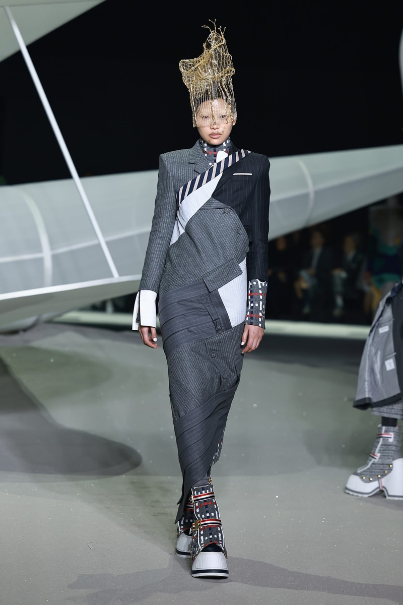 NYFW New York Fashion Week 紐約時裝週 FW23 2023 秋冬系列 時裝展 時裝週 Thom Browne