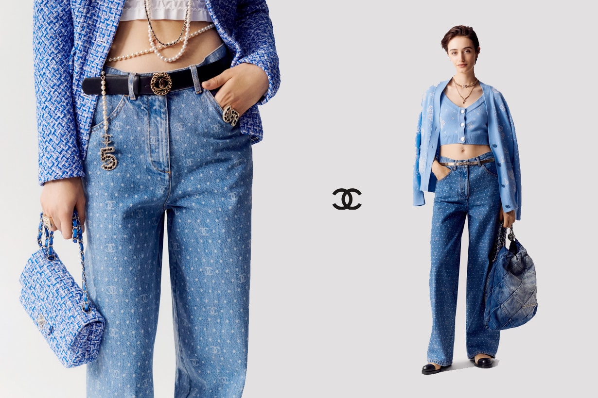 chanel logo jeans 2023 ss it items must have