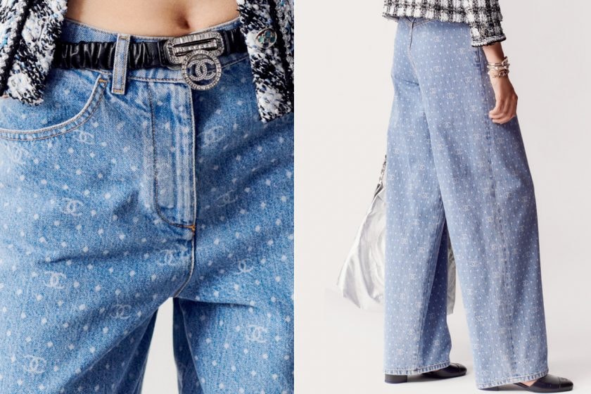 chanel logo jeans 2023 ss it items must have