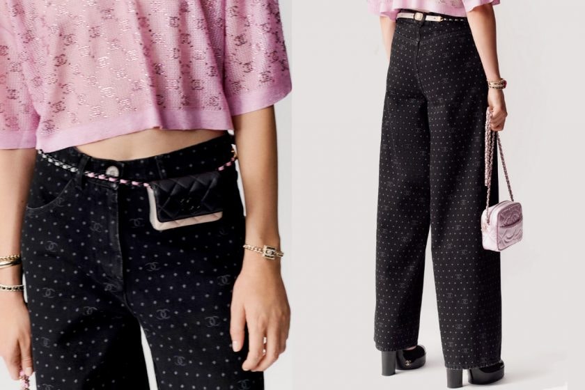 chanel logo jeans 2023 ss it items must have