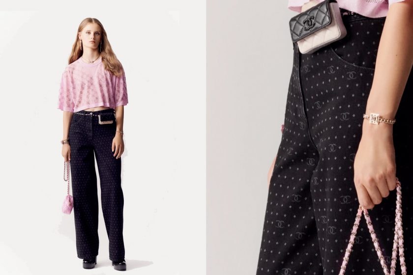 chanel logo jeans 2023 ss it items must have