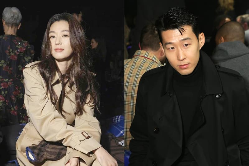 jun ji hyun Son Heung Min burberry sign video viral fans