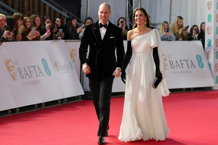 Princess of Wales Kate Middleton BAFTA Alexander McQueen 2019 2023 zara red carpet