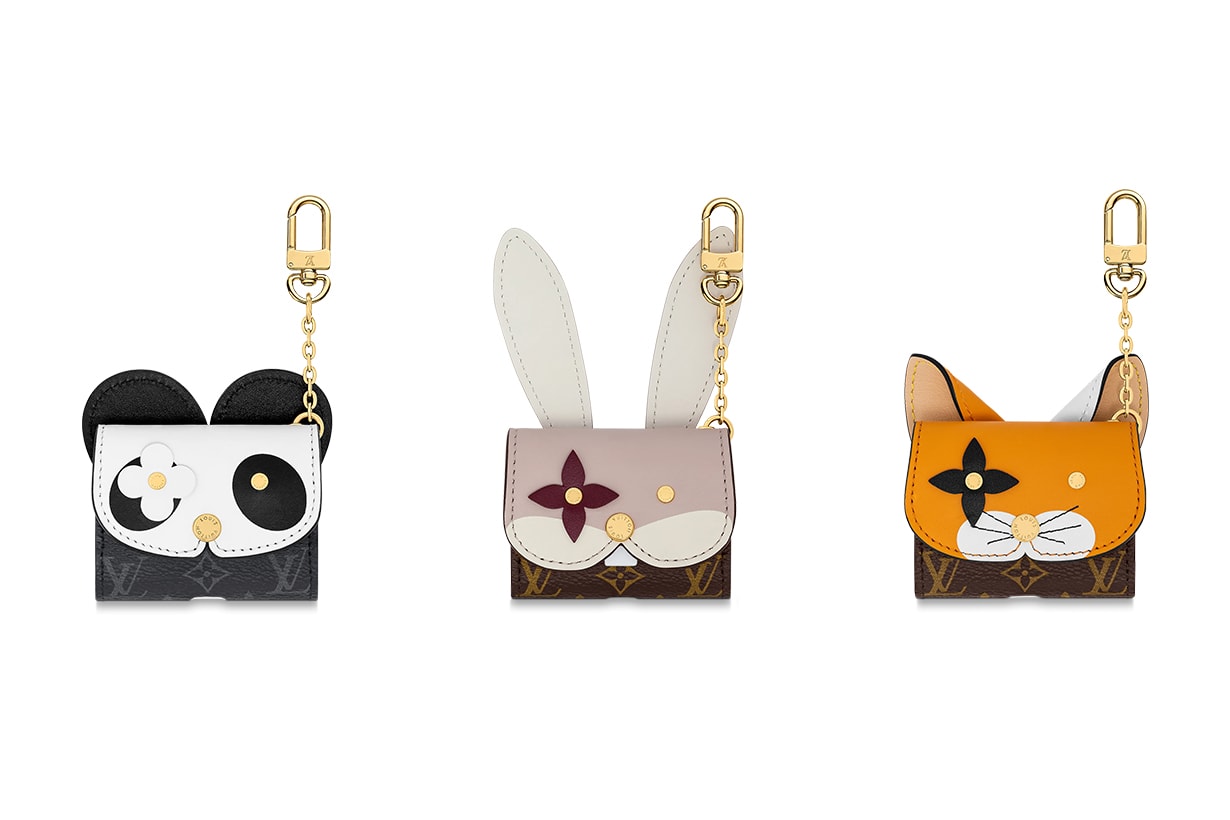 Louis Vuitton 動物主題耳機套超可愛，沒有再丟失AirPods 的理由了！ - POPBEE