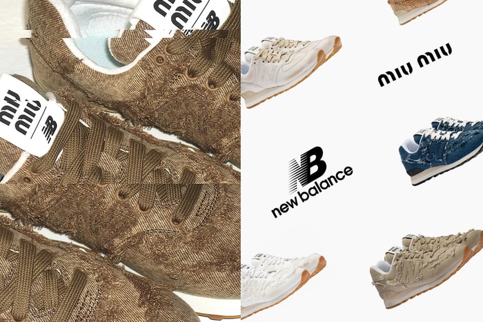 New Balance x Miu Miu:聯名鞋款新色曝光,預計上架後將會立即斷貨!