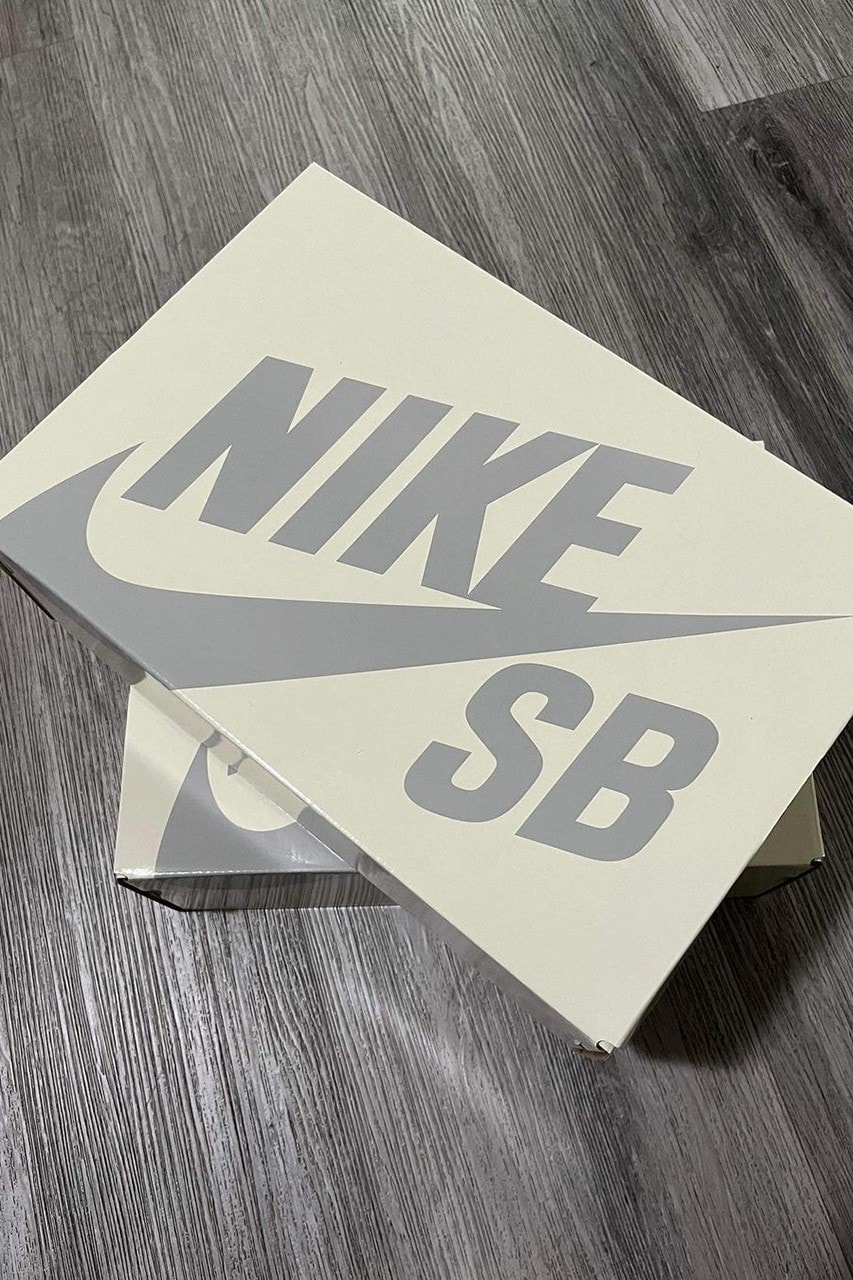 Nike SB new box 2023 Cream Gray color