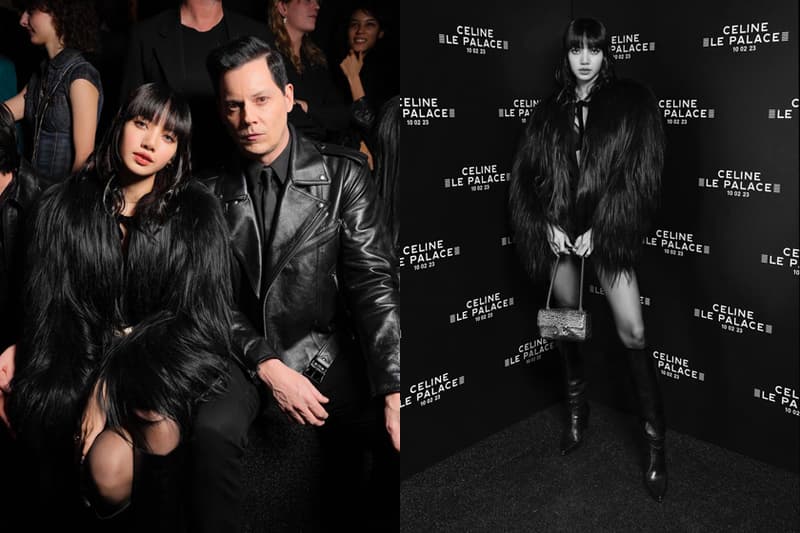 BLACKPINK Lisa CELINE 2023fw men's show