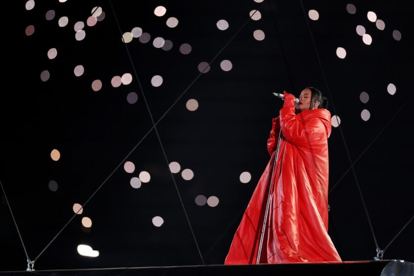 rihanna a$ap asap Rocky love sight super bowl couple goal 2023 full