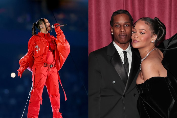 超級盃台下濃濃愛意：ASAP Rocky 凝視 Rihanna 的眼神，絕對是 Couple Goal！