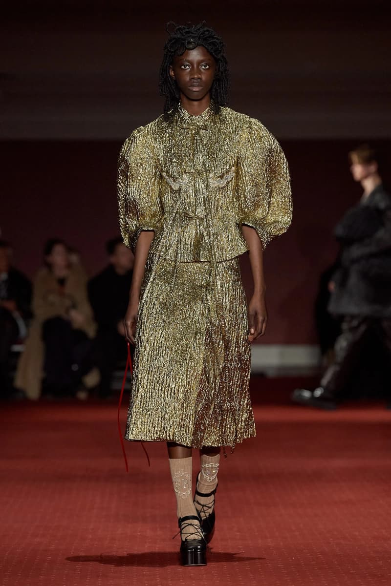 simone rocha 2023 aw Lughnasadh show report story irish myth looks