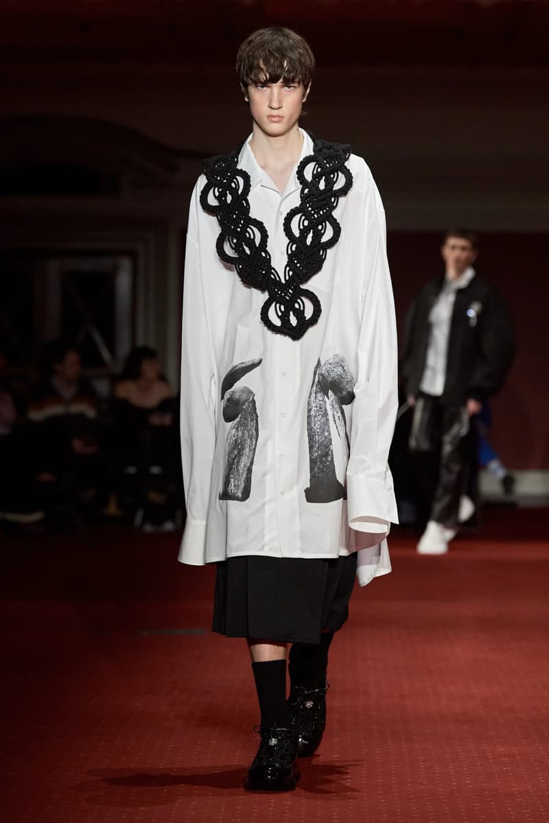 simone rocha 2023 aw Lughnasadh show report story irish myth looks