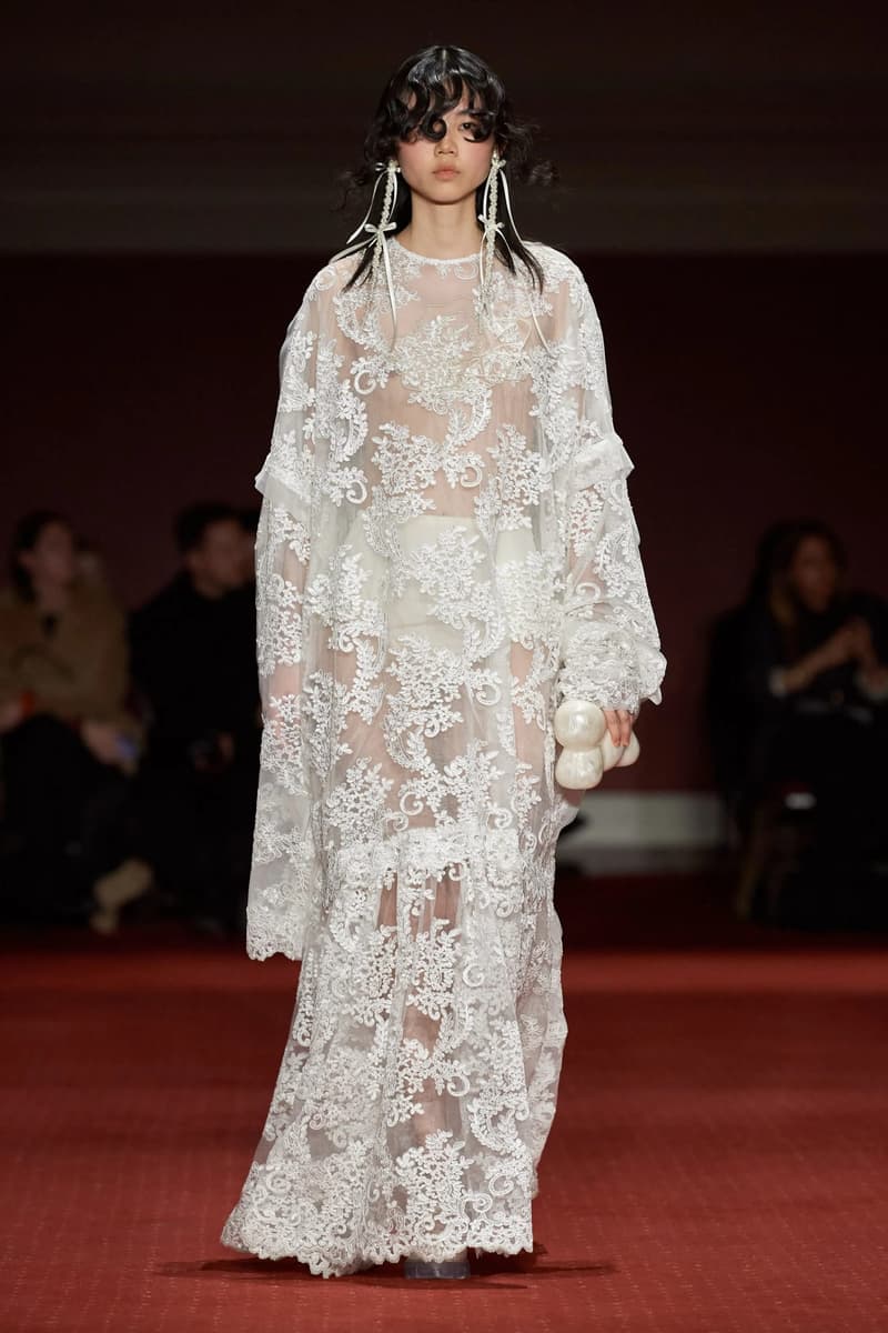 simone rocha 2023 aw Lughnasadh show report story irish myth looks