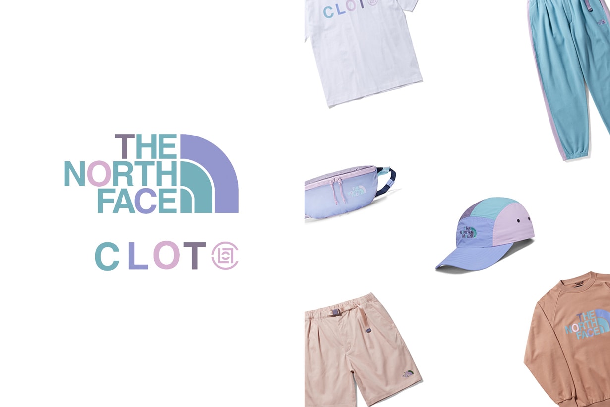 The North Face x CLOT 聯乘系列價格、資訊：Logo 全換上療癒雲海色，會讓女生太心動！
