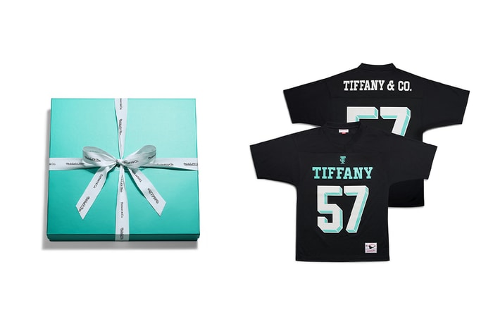 Tiffany & Co. 釋出 Super Bowl 聯名球衣，任何單品碰上 Tiffany Blue 都不會出錯！