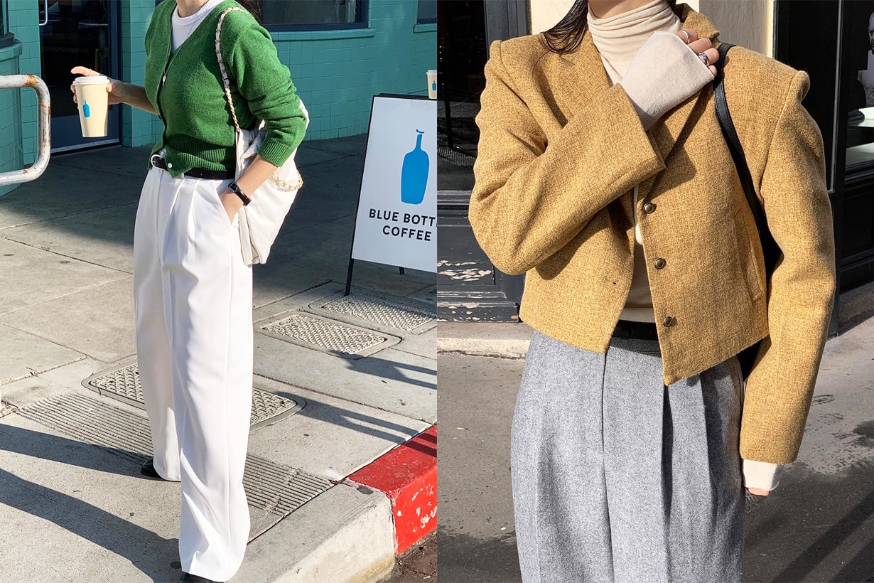 thrifting fashion hacks using safety pin alter trousers waist tips