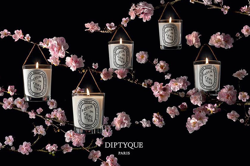 Diptyque 2023 Limited edition Fleur de Cerisier scented candle release