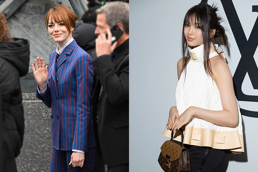 Louis Vuitton 2023 fw Celebrities Zendaya KOKI NewJeans HYEIN Emma Stone Bae Doo Na