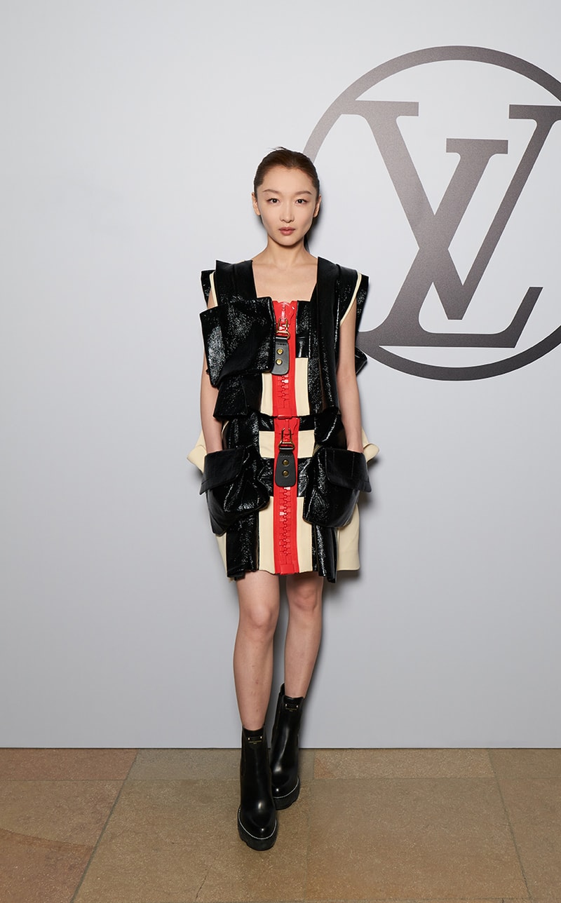 Louis Vuitton 2023 fw Celebrities Zendaya KOKI NewJeans HYEIN Emma Stone Bae Doo Na