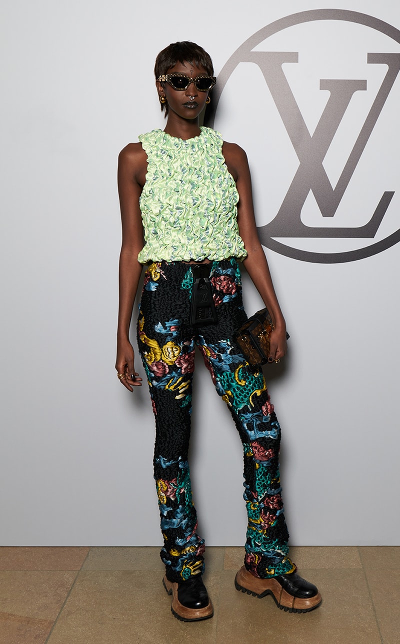 Louis Vuitton 2023 fw Celebrities Zendaya KOKI NewJeans HYEIN Emma Stone Bae Doo Na