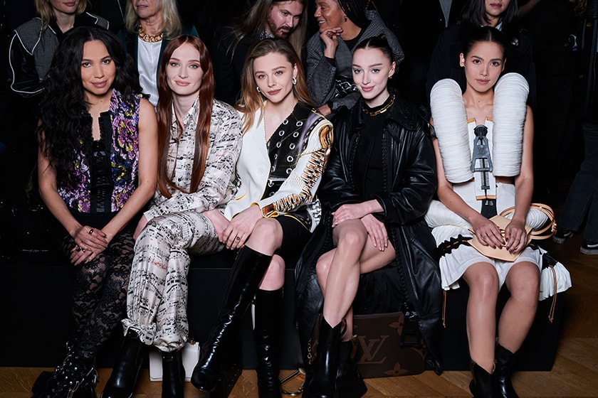 Louis Vuitton 2023 fw Celebrities Zendaya KOKI NewJeans HYEIN Emma Stone Bae Doo Na