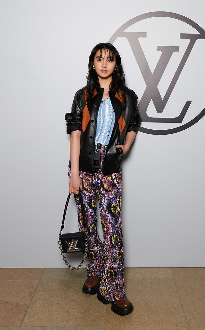 Louis Vuitton 2023 fw Celebrities Zendaya KOKI NewJeans HYEIN Emma Stone Bae Doo Na