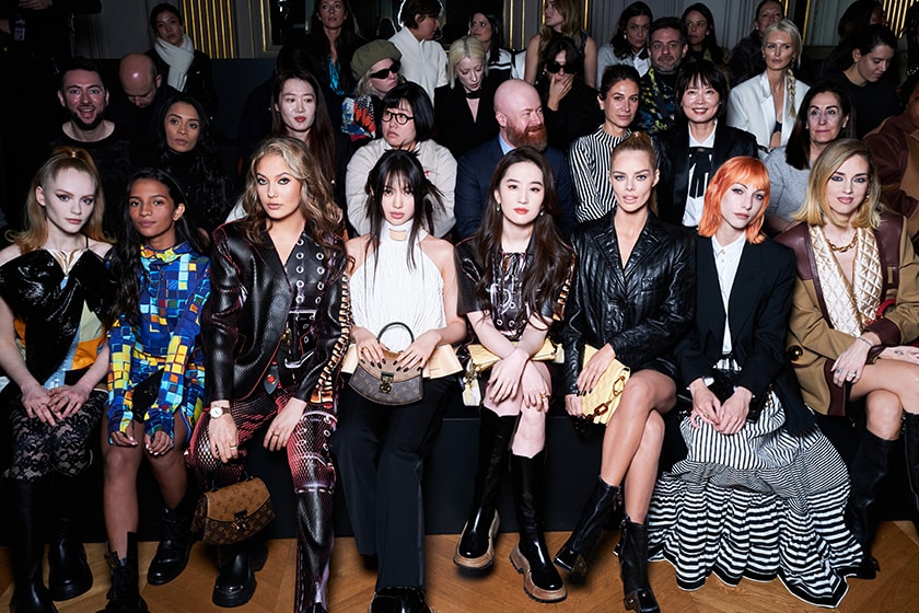 Louis Vuitton 2023 fw Celebrities Zendaya KOKI NewJeans HYEIN Emma Stone Bae Doo Na