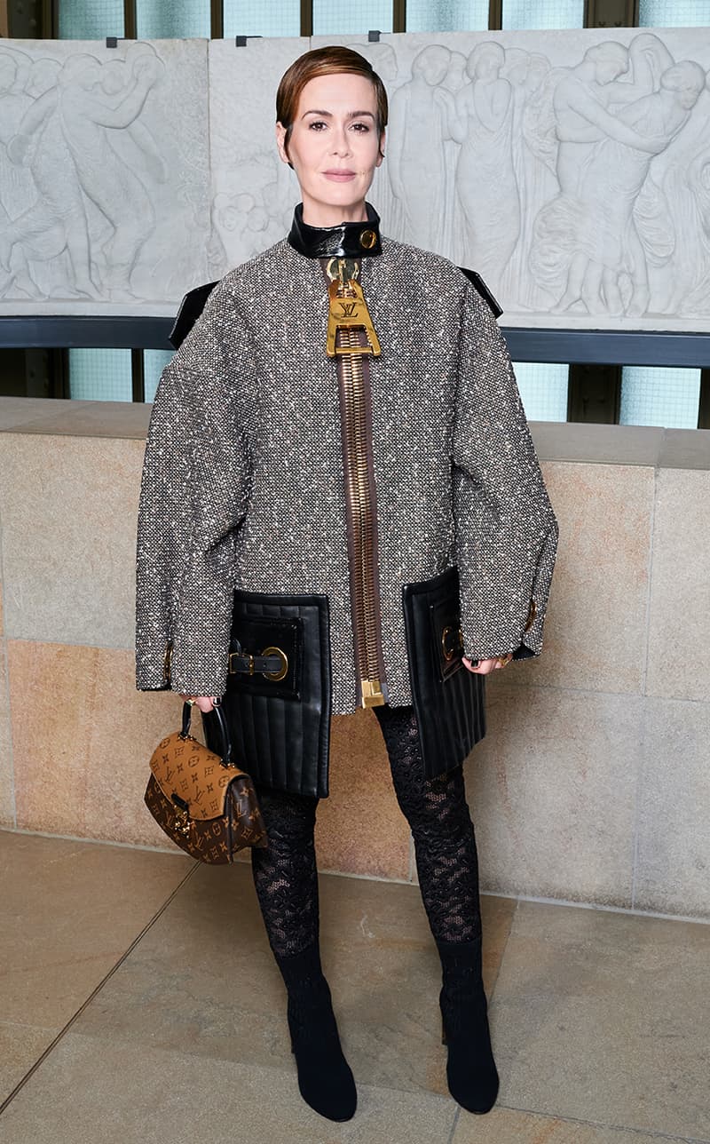 Louis Vuitton 2023 fw Celebrities Zendaya KOKI NewJeans HYEIN Emma Stone Bae Doo Na