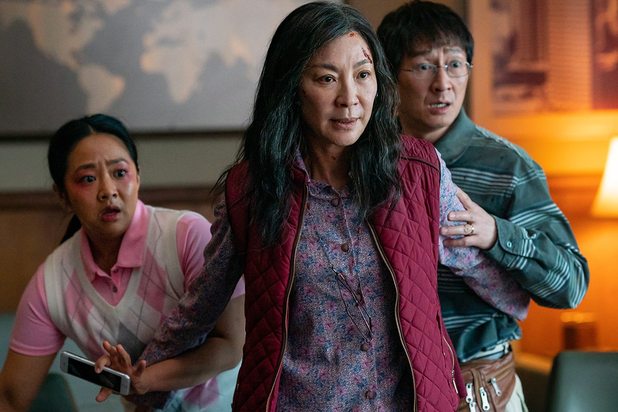 Michelle Yeoh Everything Everywhere All at Once most awarded movie