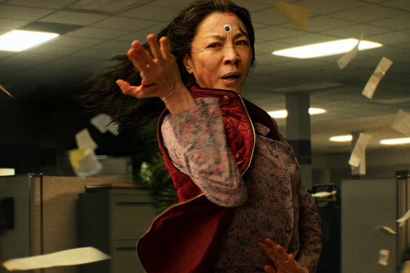 Michelle Yeoh Everything Everywhere All at Once most awarded movie