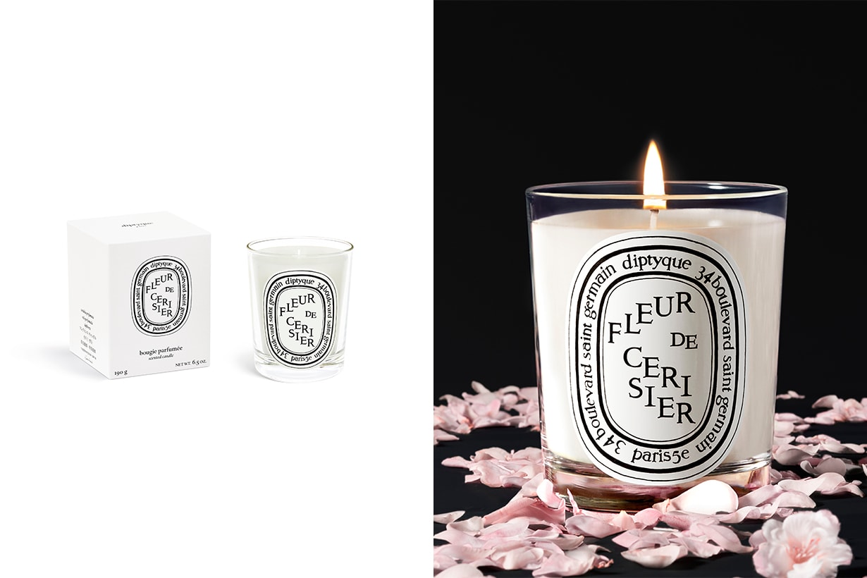 Diptyque 2023 Limited edition Fleur de Cerisier scented candle release